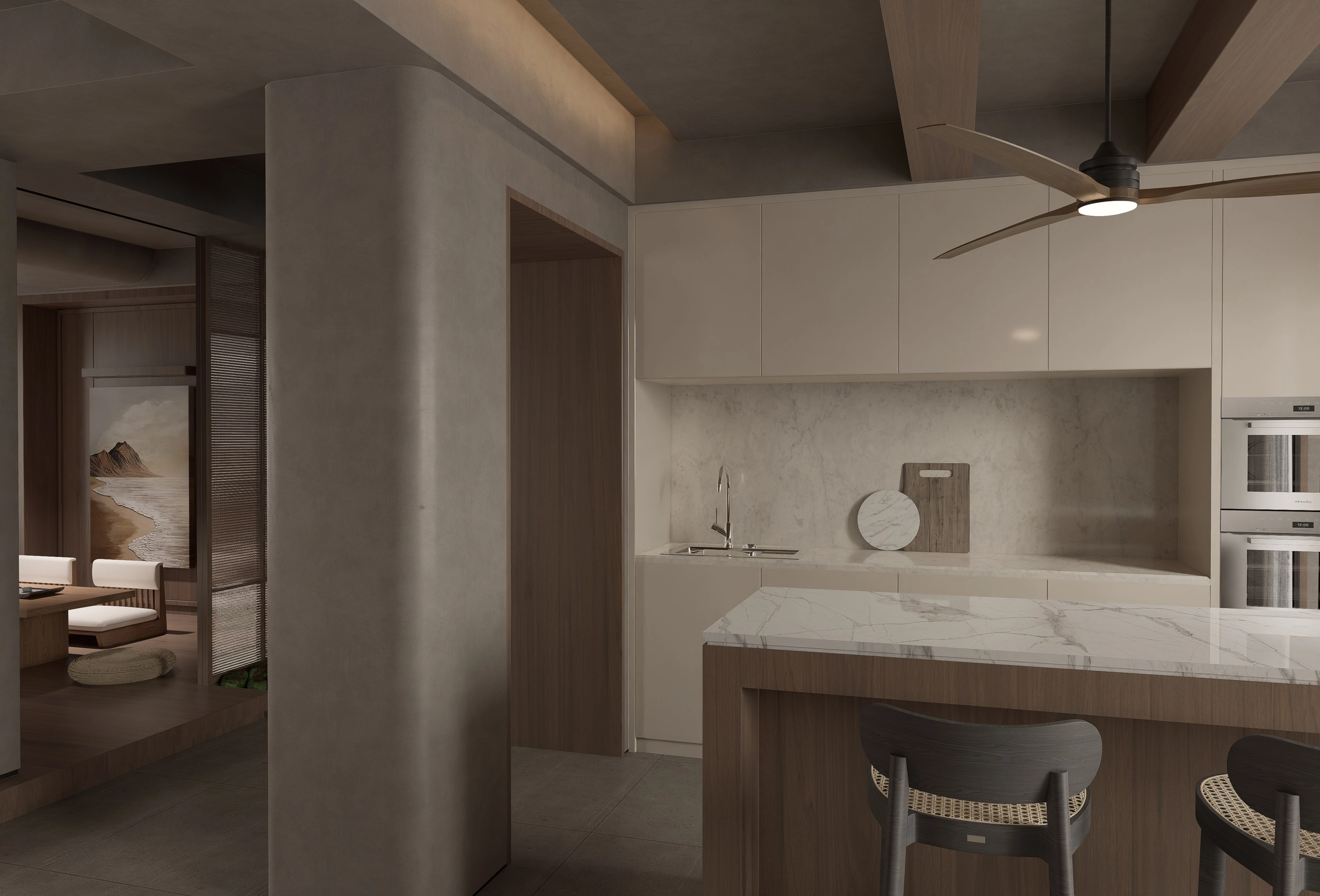 Interior render in D5 3.0.